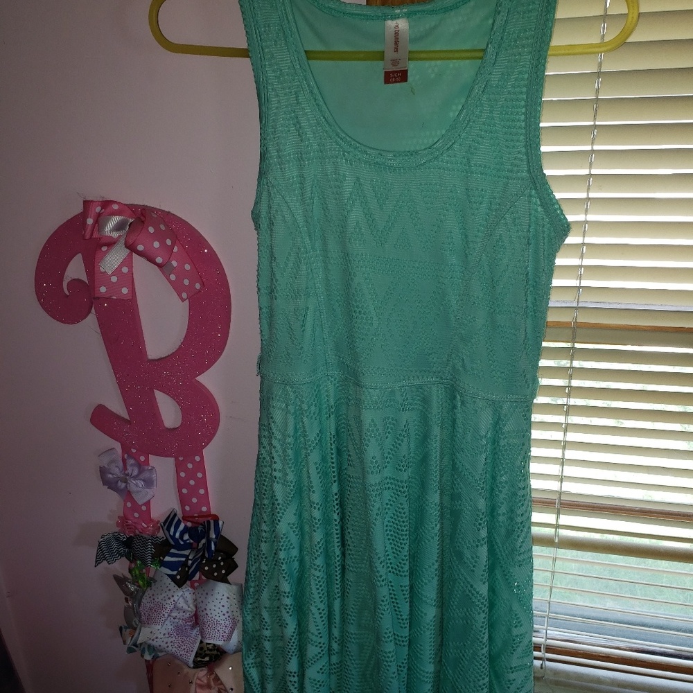 Teal Dress